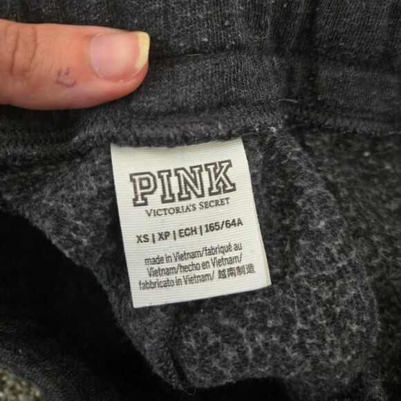 Women's Victoria's Secret Pink Y2K 2000s Gold Love Sweatpants Extra Small - Picture 6 of 6